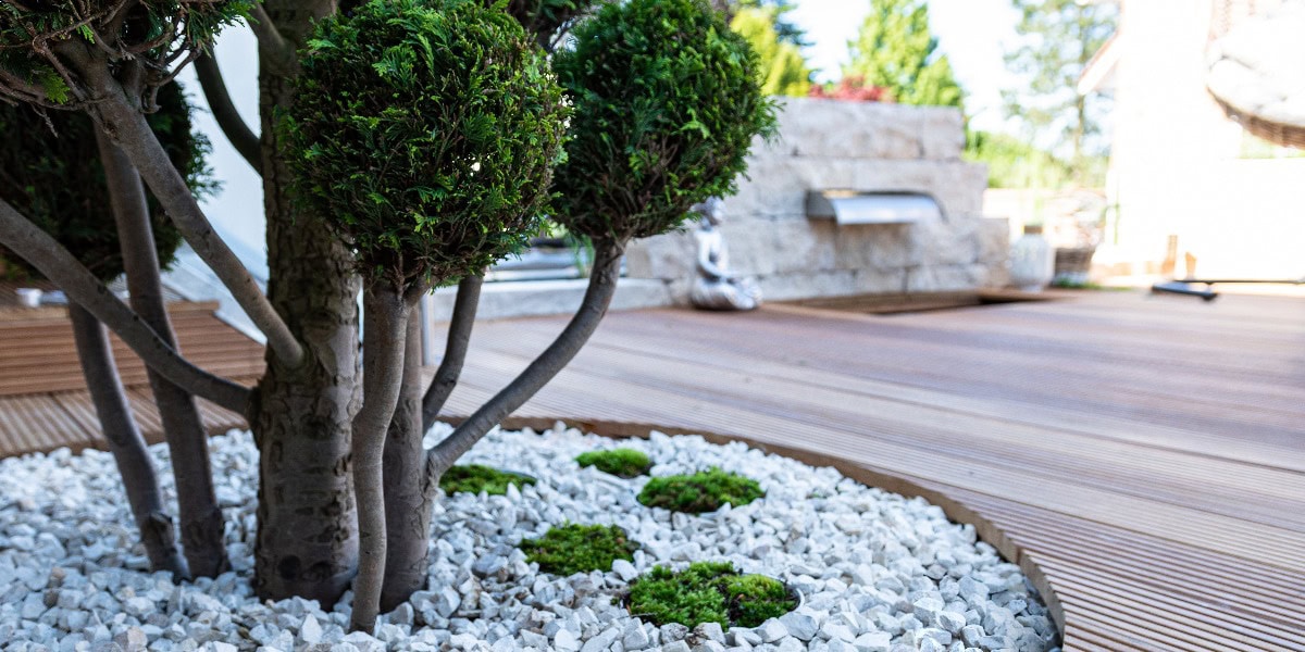 Steine als Zierelement im Landschaftsbau und in der Gartengestaltung